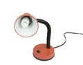 Modern gooseneck lamp with energysaving bulb