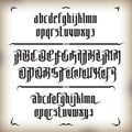 Modern Gothic Font