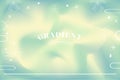 Modern grainy gradient background green gradation color