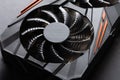 Modern graphics card close up Royalty Free Stock Photo