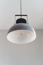 Modern gray loft chandelier. Loft style incandescent lamp.