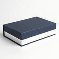 Modern gray and white storage box Royalty Free Stock Photo