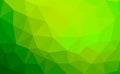 Modern green abstract polygonal background. Geometric texture background in origami style Royalty Free Stock Photo