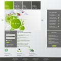 Modern green eco website