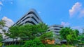 Modern green office buildings in BSD City