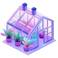 AI-Generated Greenhouse Royalty Free Stock Photo