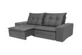 modern Grey suede velve couch sofa isolated