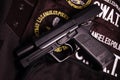 Modern Gun -pistol USP Royalty Free Stock Photo