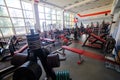 Modern gym interior Royalty Free Stock Photo