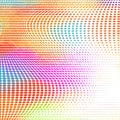 Modern Halftone colored Subtle Pop Art Texture. Vector waves of dots. Hand drawn. Not AI, minimalist backgrounds Royalty Free Stock Photo