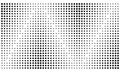 Modern halftone rectangle for pattern