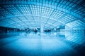 Modern hall in beijing capital international airport Royalty Free Stock Photo