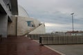 modern hall (wa maritime museum) in fremantle (australia)