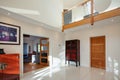 modern hallway with galleried landing