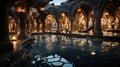 Modern hammam, public Turkish bath