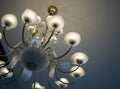 The Modern hanging lighting fixtures Royalty Free Stock Photo