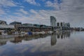 Modern Harbour Puerto Madero district in Buenos Aires Argentina Royalty Free Stock Photo