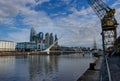 Modern Harbour Puerto Madero district in Buenos Aires Argentina Royalty Free Stock Photo