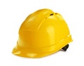 Modern hard hat isolated on white.