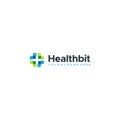 modern Healthbit health assistance logo design