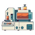 Modern healthcare medicine machinery