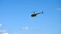 Modern helicopters and sky Royalty Free Stock Photo