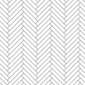 Modern herringbone floor seamless pattern. Zigzag panels and planks. Wooden parquet design texture Royalty Free Stock Photo