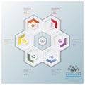 Modern Hexagon Business Infographic