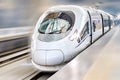 Modern Hi-Speed Passenger Train. Royalty Free Stock Photo