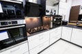 Modern hi-tek kitchen, clean interior design