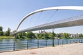 Modern High bridge in Maastricht