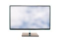Modern high definition computer monitor Royalty Free Stock Photo