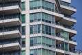 Modern high rise apartment building Royalty Free Stock Photo
