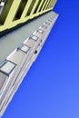 Modern high-rise building after reconstruction Royalty Free Stock Photo