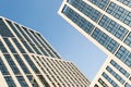 Modern High Rise Glass Building and Blue Sky Royalty Free Stock Photo