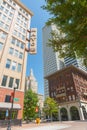 Modern high-rise real estate in city center Tulsa including Mayo