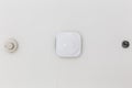 Modern high speed ceiling mounted wireless radio access point over white background