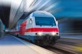 Modern high speed train Royalty Free Stock Photo