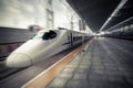 Modern high speed train Royalty Free Stock Photo