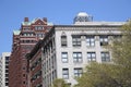 Modern and historic buildings in Fort Worth Royalty Free Stock Photo