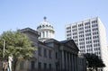 Modern and historic buildings in Fort Worth Royalty Free Stock Photo