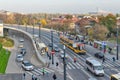 Warsaw city landscape