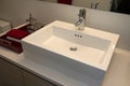 Modern Home Bathroom Sink Royalty Free Stock Photo