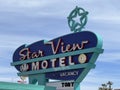 Star View Motel in the Arts District in Las Vegas Royalty Free Stock Photo
