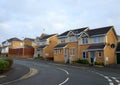 Modern Homes in England Royalty Free Stock Photo