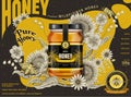 Modern honey ads