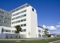 Modern hospital building Royalty Free Stock Photo