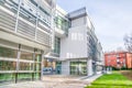 Modern hospital clinic building exterior Royalty Free Stock Photo