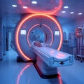 modern hospital interior with mri machine Royalty Free Stock Photo