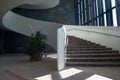 Modern hotel architecture. Lobby staircase Royalty Free Stock Photo